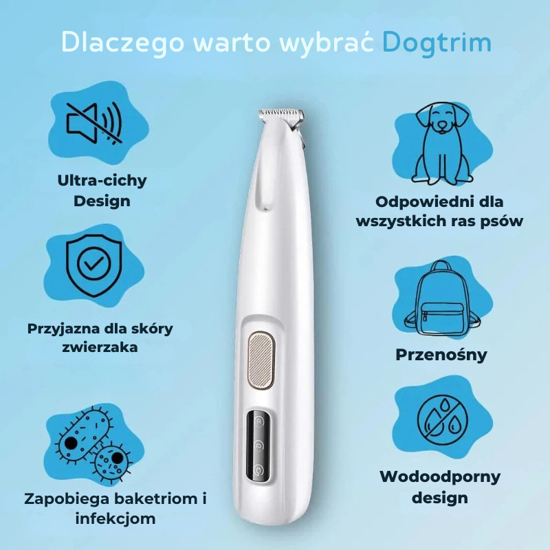 DogTrim Pro™ – Bezbolesna pielęgnacja łap w kilka sekund