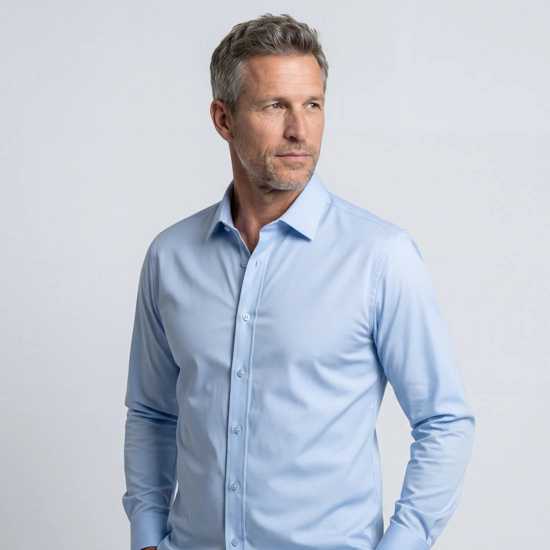 Koszula Slim-Fit niewymagająca prasowania - Verkandi